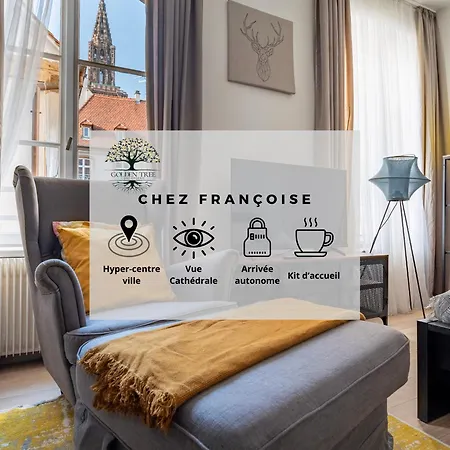 Apartment Chez Francoise - Hyper-centre, Vue Cathedrale Strasbourg