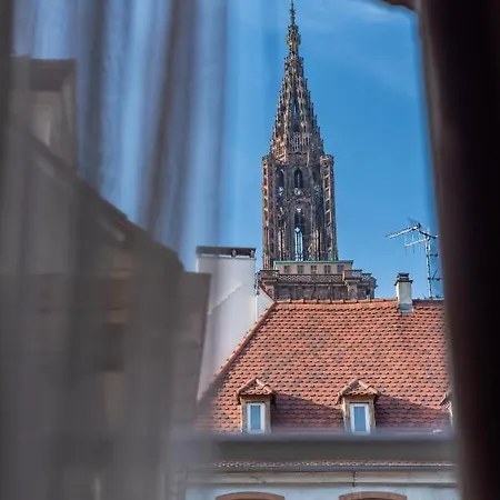 Appartement Chez Françoise - Hyper-centre, Vue Cathédrale Strasbourg